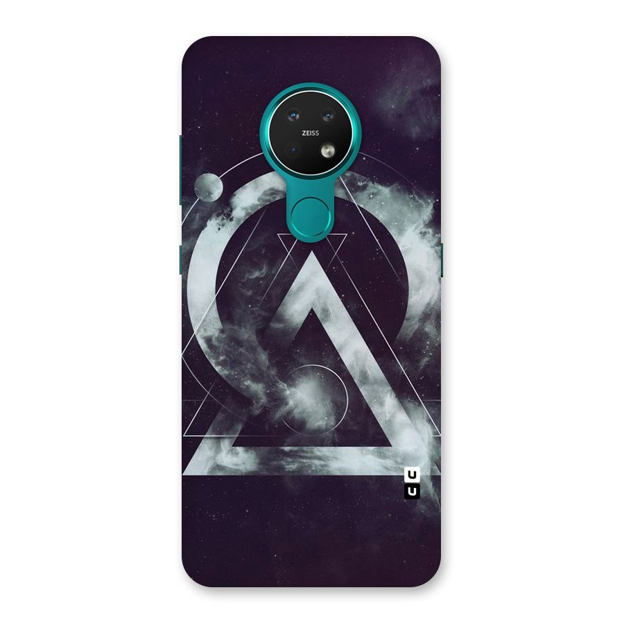 Basic Galaxy Shape Back Case for Nokia 7.2