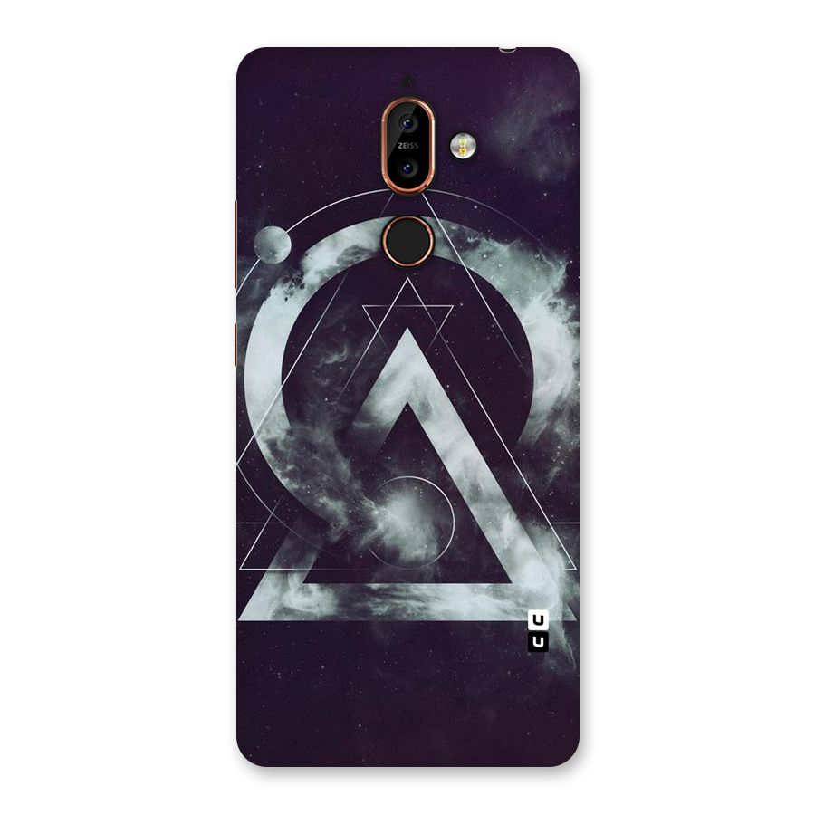 Basic Galaxy Shape Back Case for Nokia 7 Plus