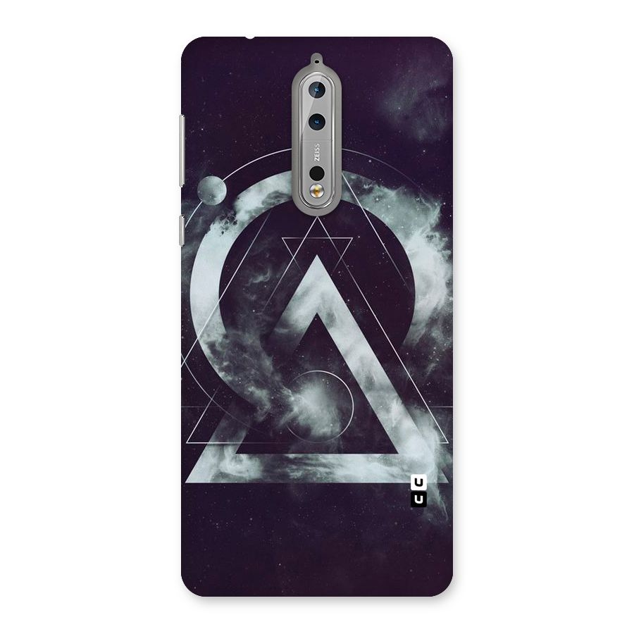 Basic Galaxy Shape Back Case for Nokia 8