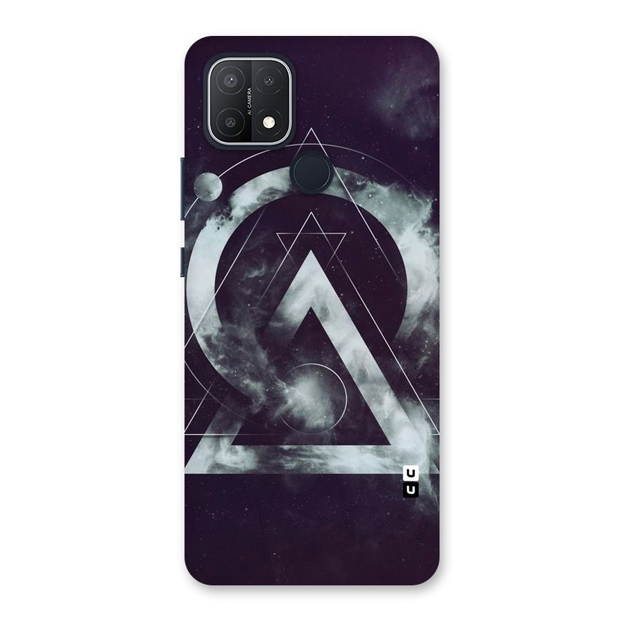 Basic Galaxy Shape Back Case for Oppo A15s