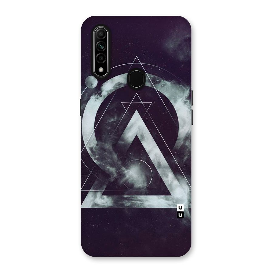 Basic Galaxy Shape Back Case for Oppo A31