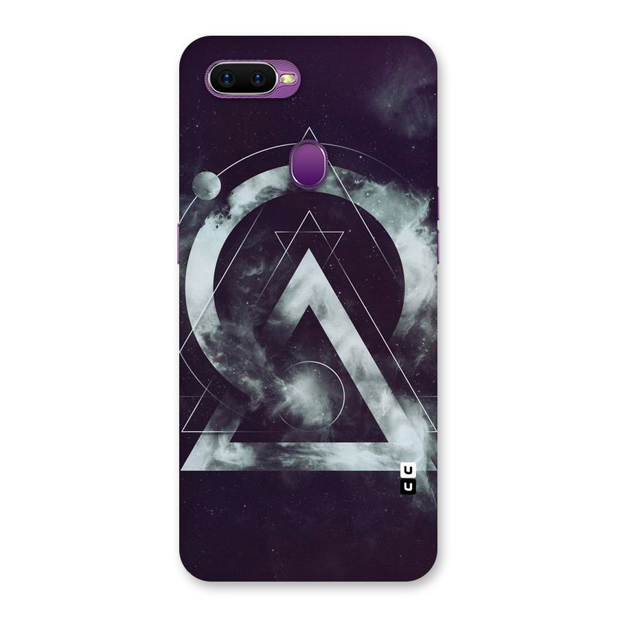 Basic Galaxy Shape Back Case for Oppo F9