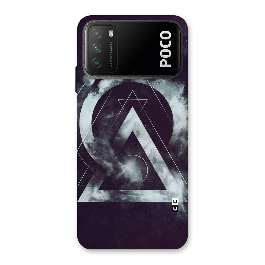 Basic Galaxy Shape Back Case for Poco M3