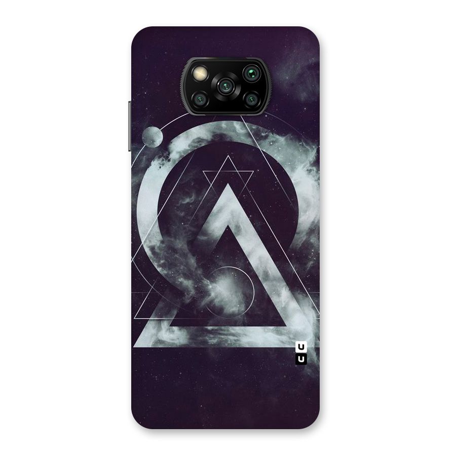 Basic Galaxy Shape Back Case for Poco X3