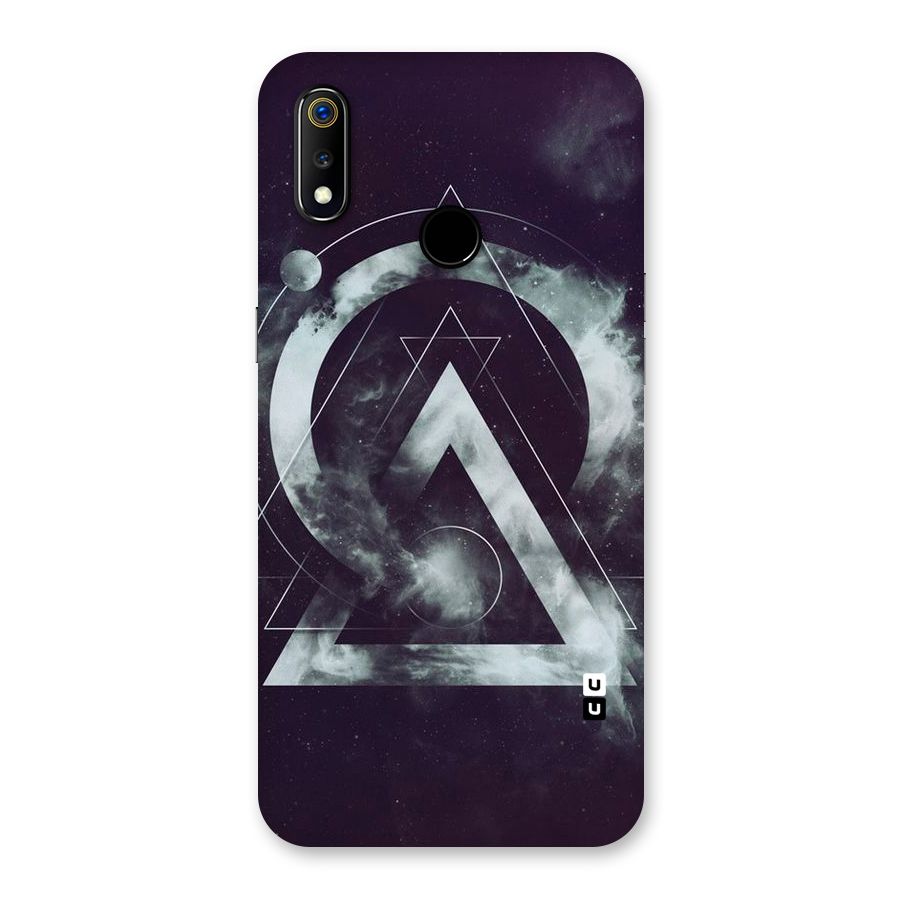 Basic Galaxy Shape Back Case for Realme 3