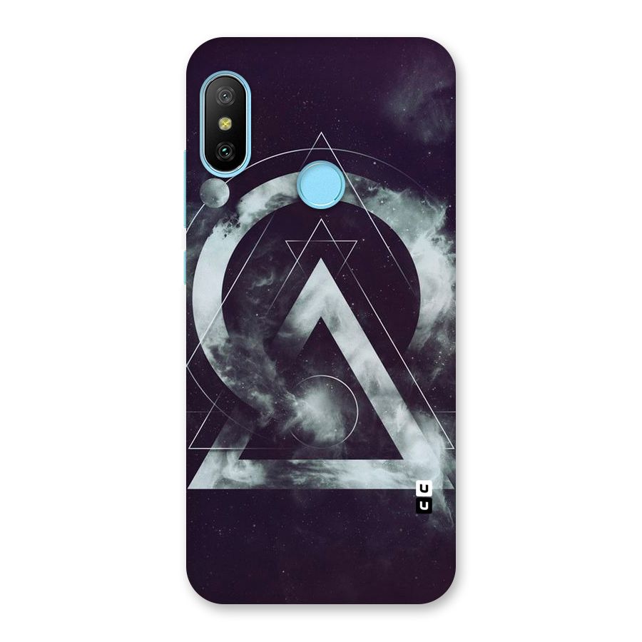 Basic Galaxy Shape Back Case for Redmi 6 Pro