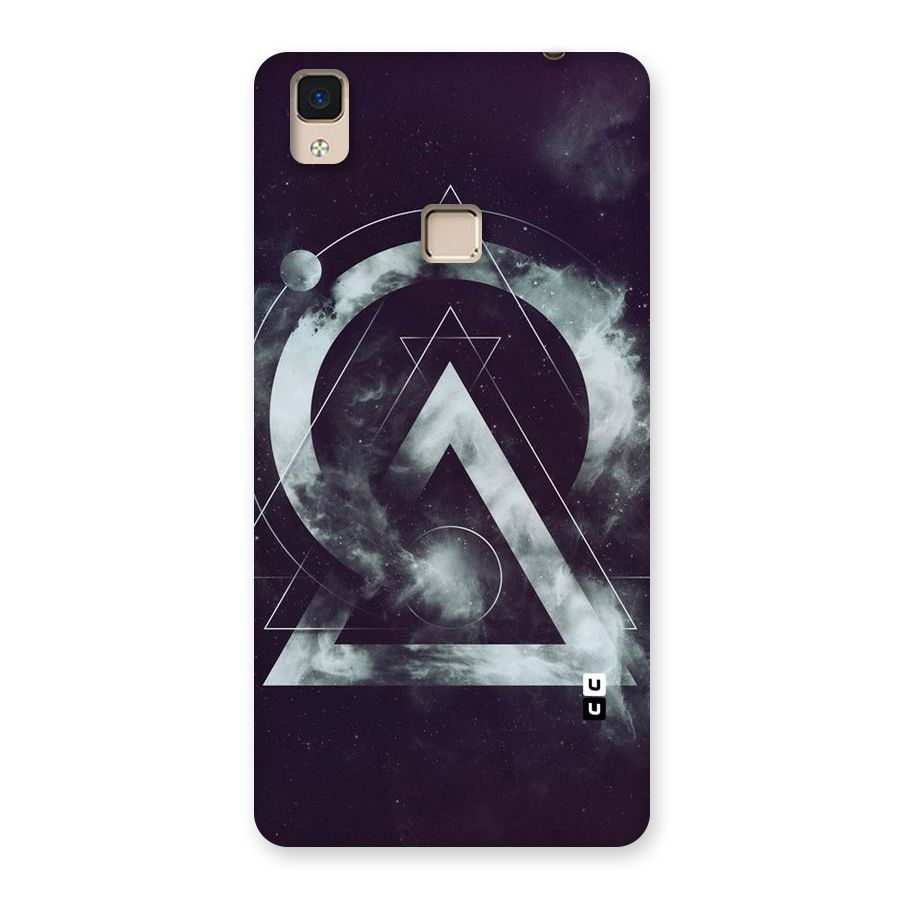 Basic Galaxy Shape Back Case for V3 Max