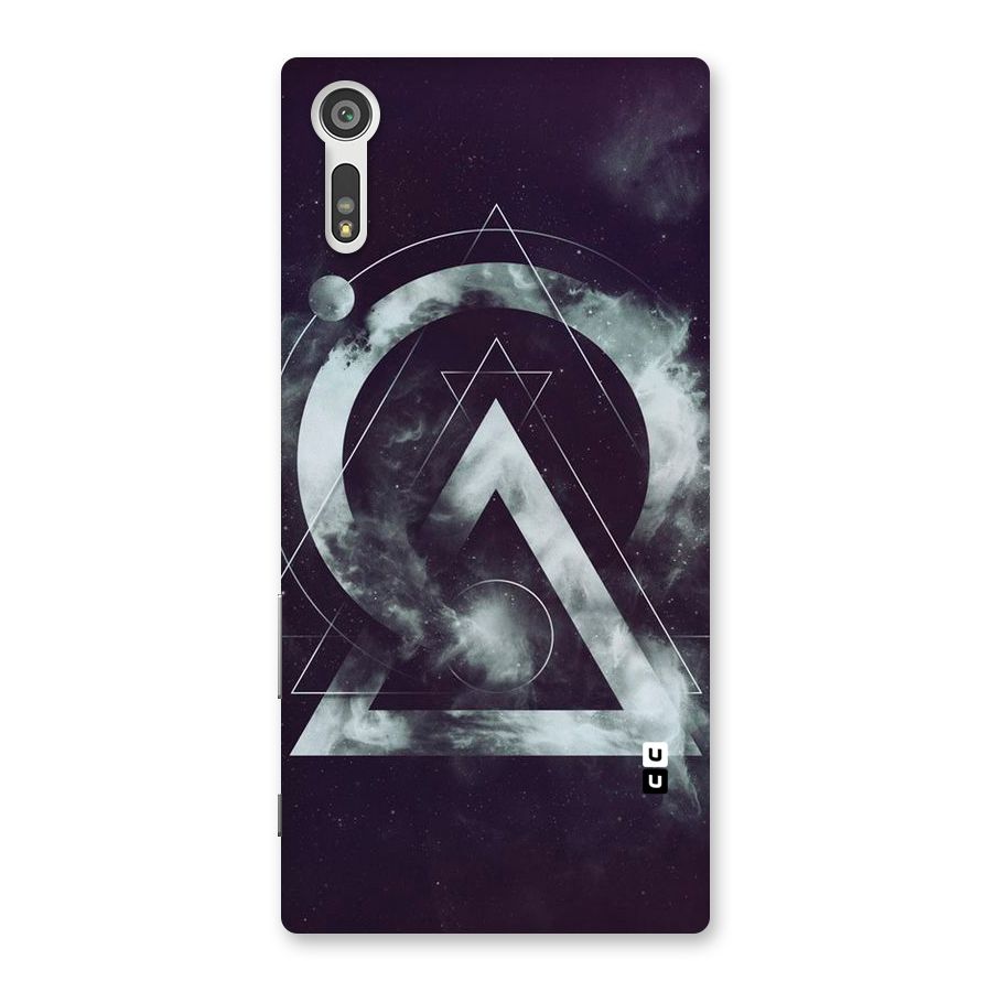 Basic Galaxy Shape Back Case for Xperia XZ