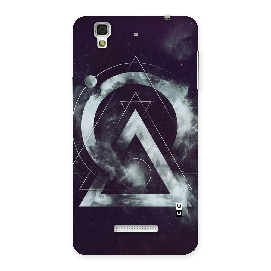 Basic Galaxy Shape Back Case for Yu Yureka
