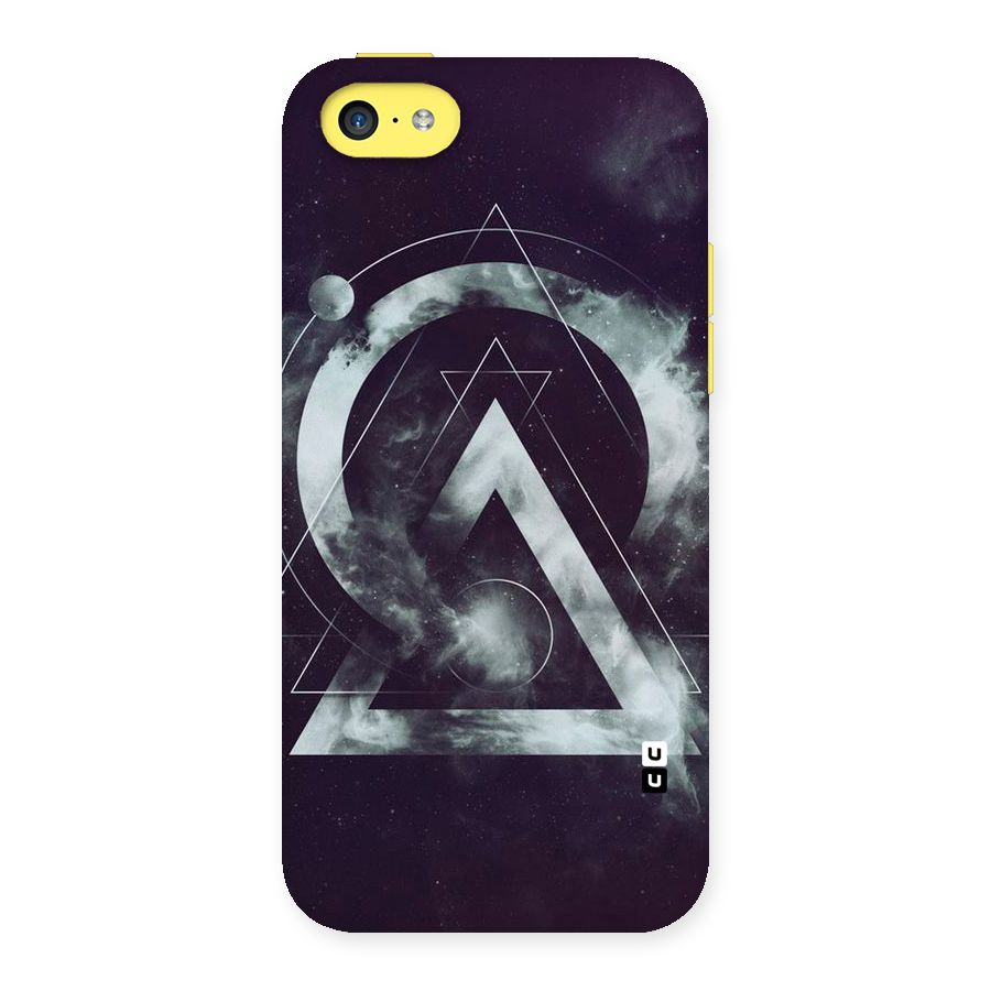 Basic Galaxy Shape Back Case for iPhone 5C