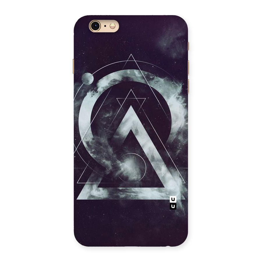 Basic Galaxy Shape Back Case for iPhone 6 Plus 6S Plus