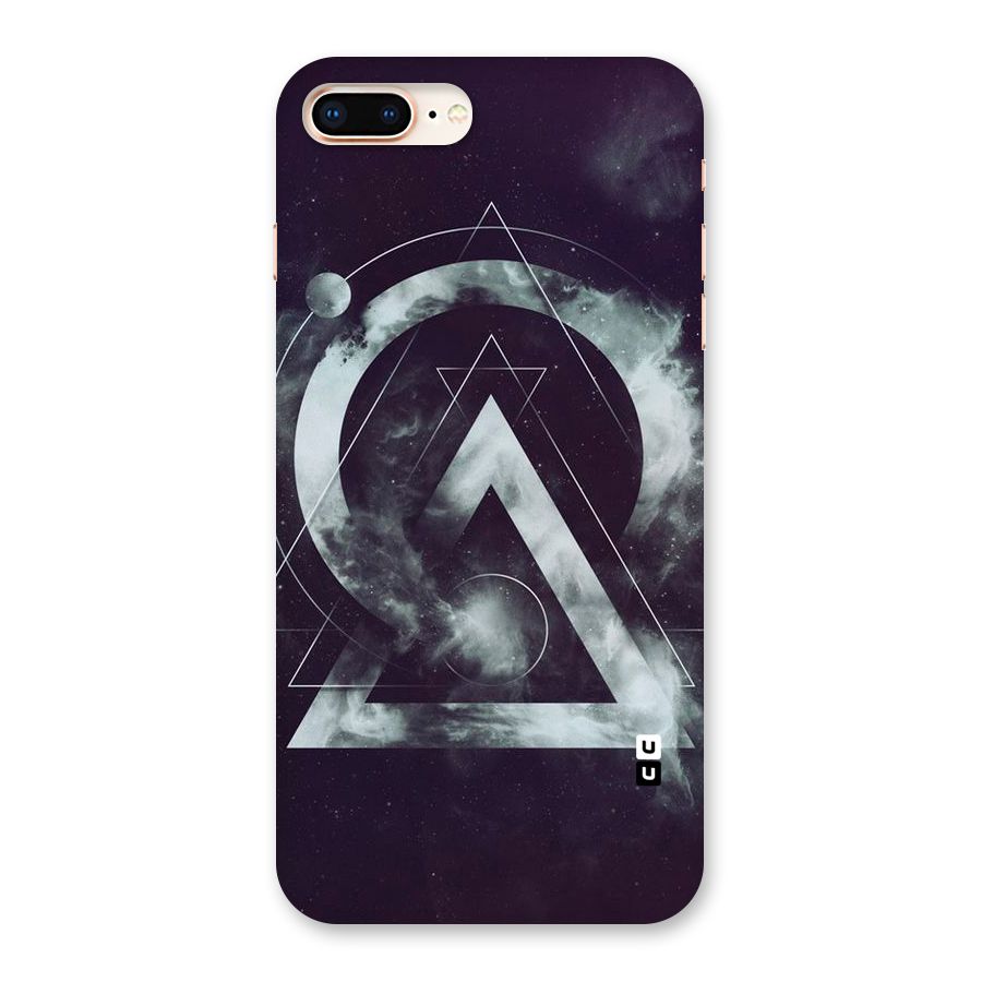 Basic Galaxy Shape Back Case for iPhone 8 Plus