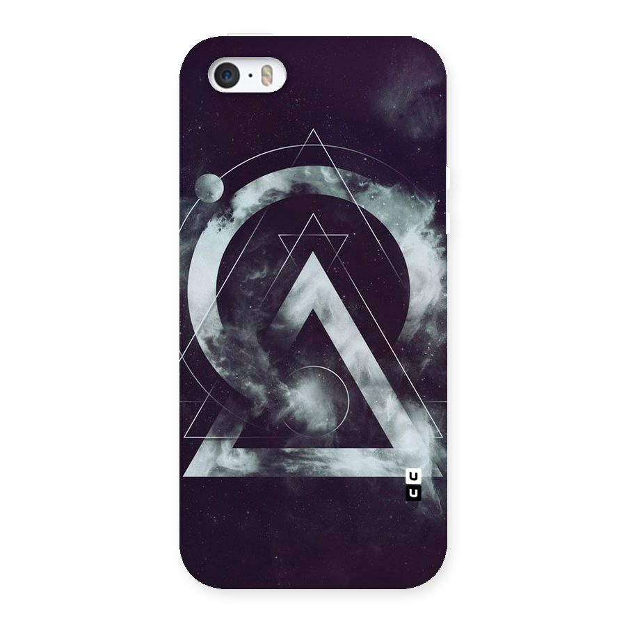 Basic Galaxy Shape Back Case for iPhone SE