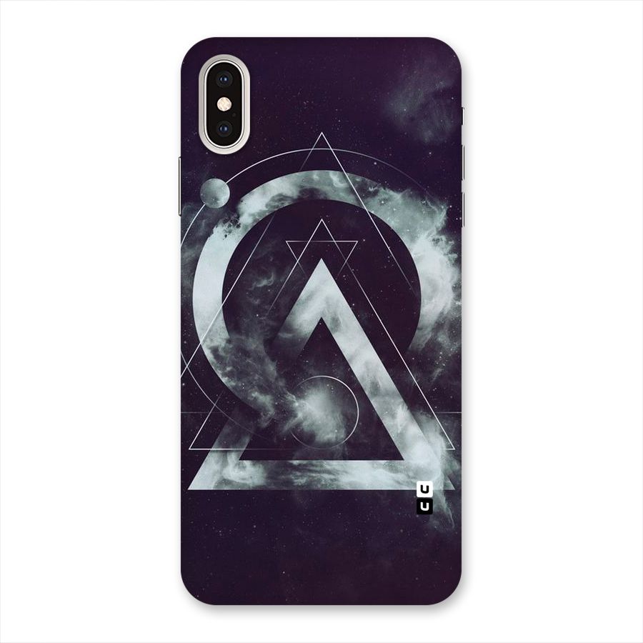 Basic Galaxy Shape Back Case for iPhone XS Max