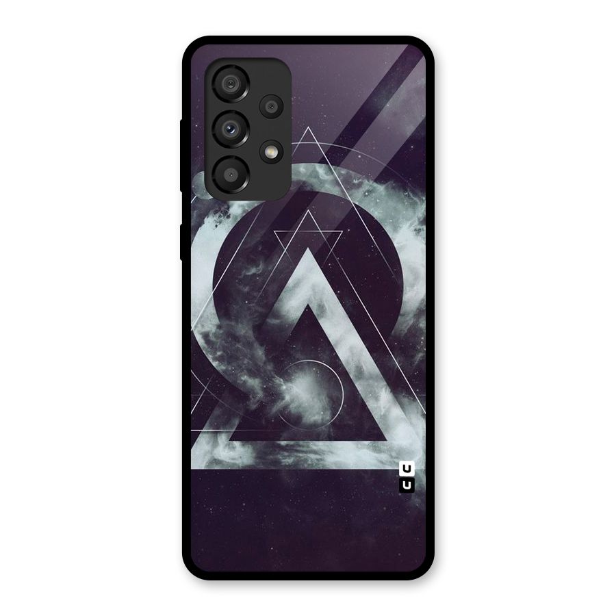 Basic Galaxy Shape Glass Back Case for Galaxy A33 5G