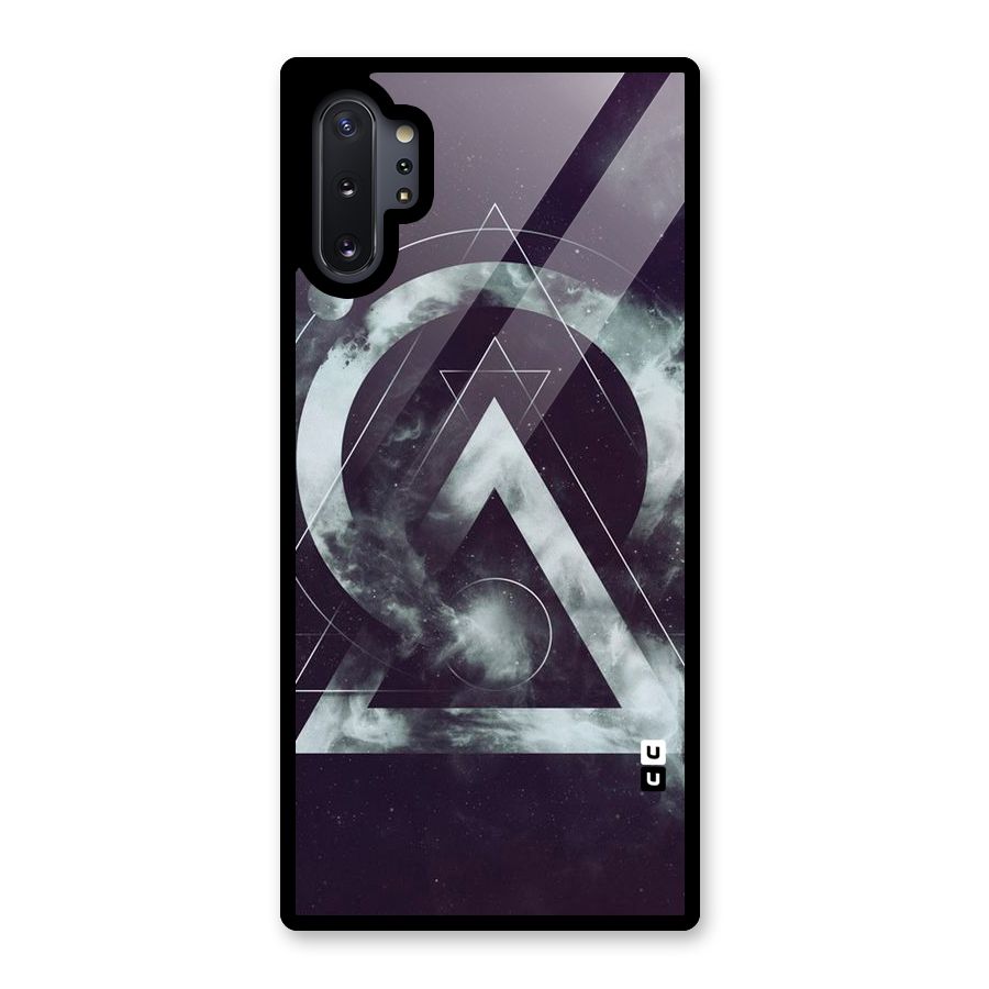 Basic Galaxy Shape Glass Back Case for Galaxy Note 10 Plus