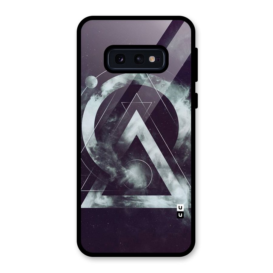 Basic Galaxy Shape Glass Back Case for Galaxy S10e