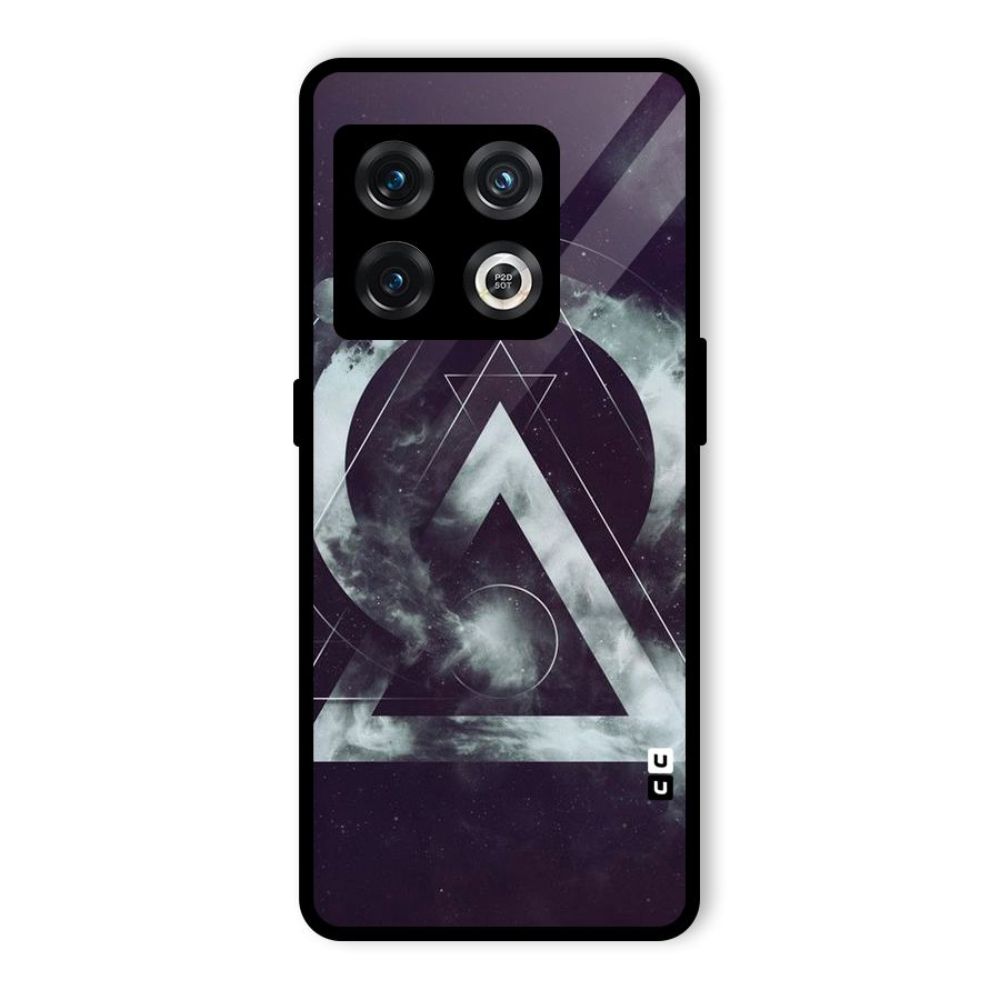 Basic Galaxy Shape Glass Back Case for OnePlus 10 Pro 5G