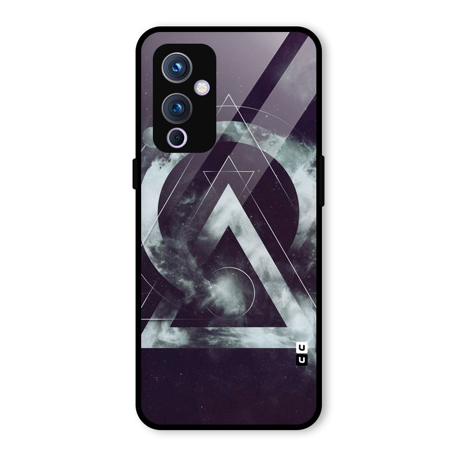 Basic Galaxy Shape Glass Back Case for OnePlus 9