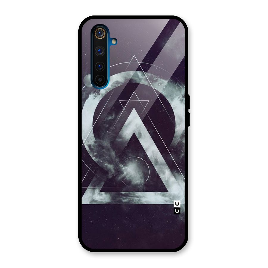Basic Galaxy Shape Glass Back Case for Realme 6 Pro