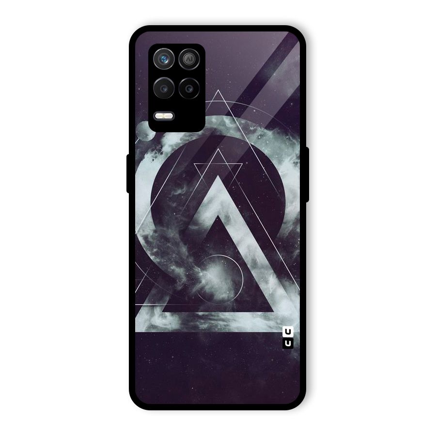 Basic Galaxy Shape Glass Back Case for Realme 9 5G