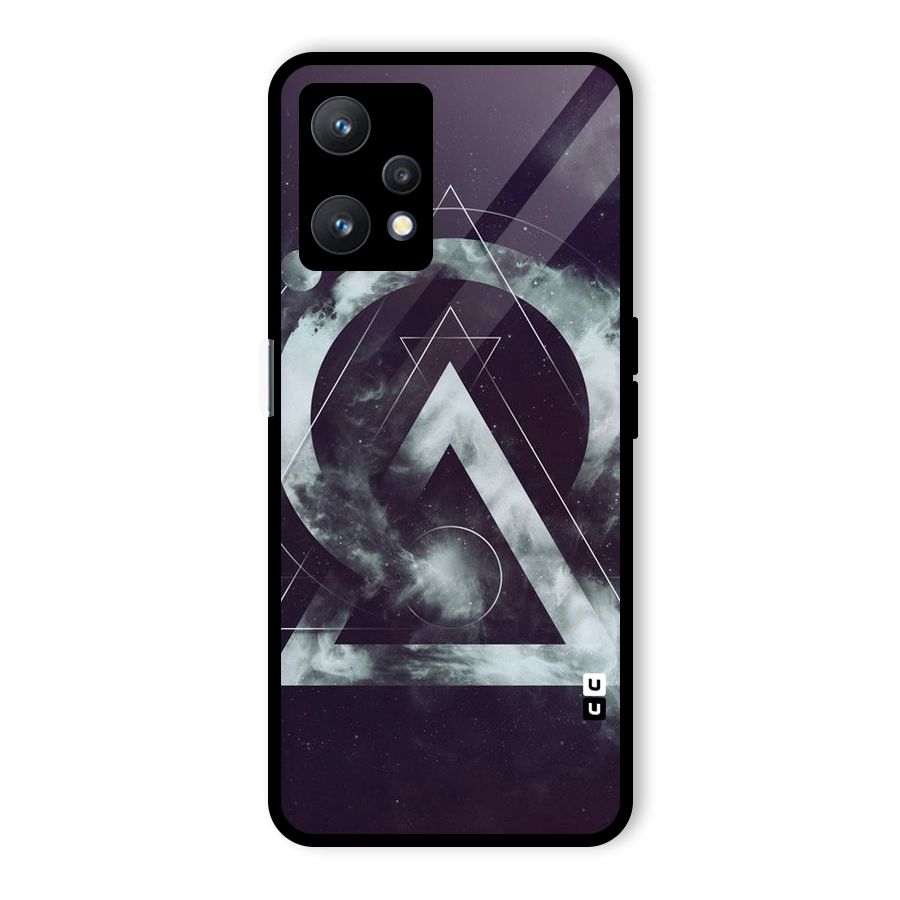 Basic Galaxy Shape Glass Back Case for Realme 9 Pro 5G