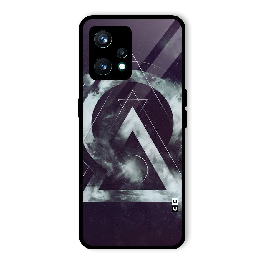 Basic Galaxy Shape Glass Back Case for Realme 9 Pro Plus 5G