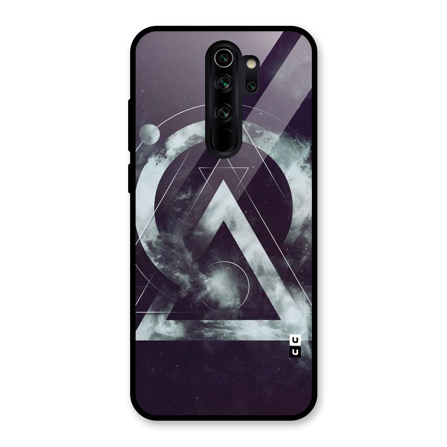 Basic Galaxy Shape Glass Back Case for Redmi Note 8 Pro