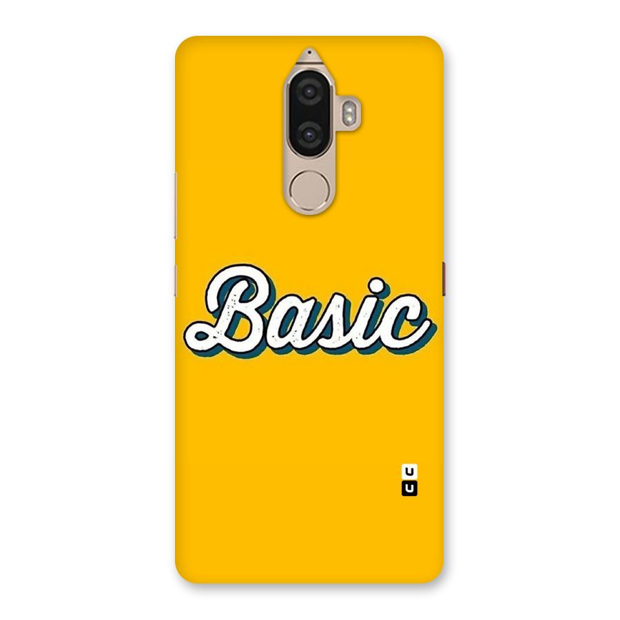 Basic Yellow Back Case for Lenovo K8 Note