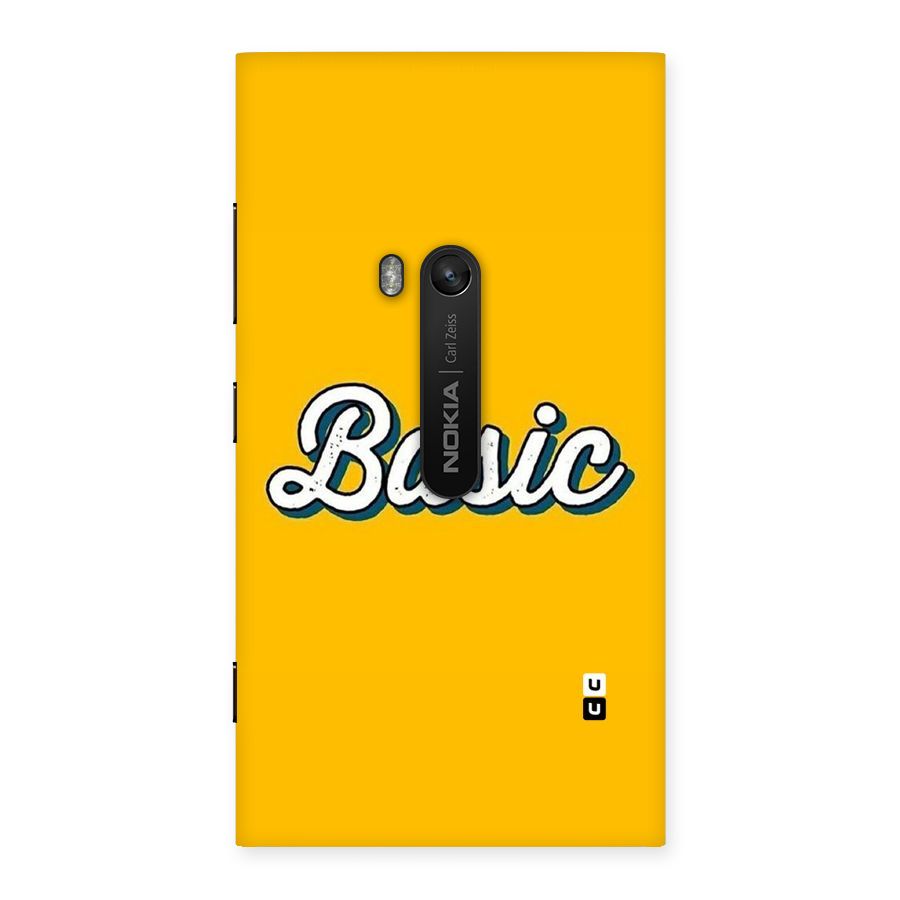Basic Yellow Back Case for Lumia 920