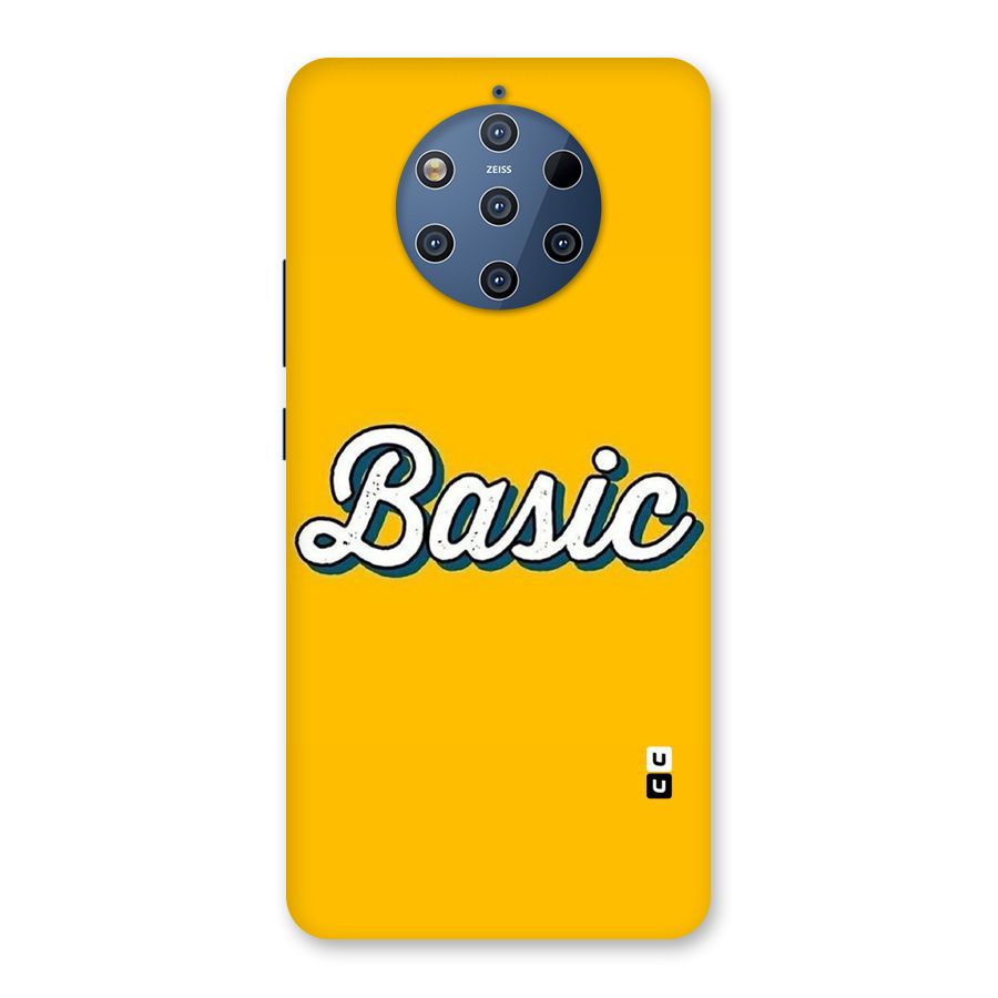 Basic Yellow Back Case for Nokia 9 PureView