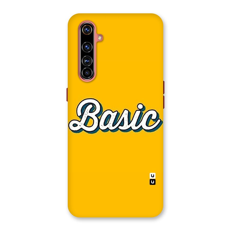 Basic Yellow Back Case for Realme X50 Pro