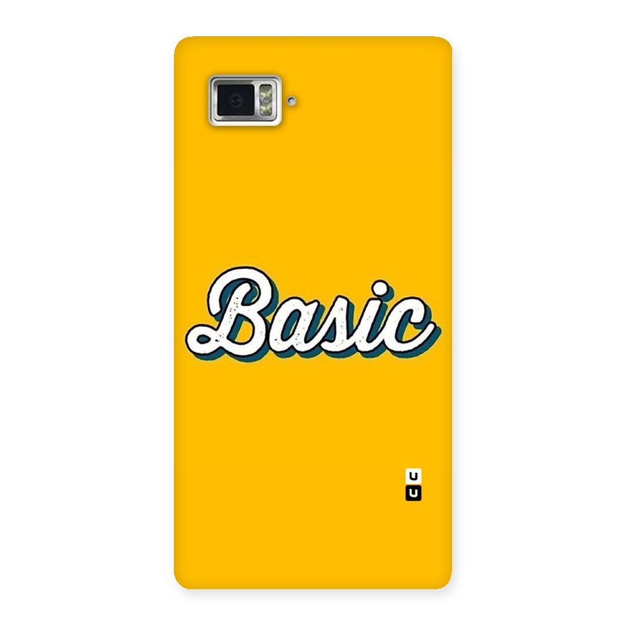 Basic Yellow Back Case for Vibe Z2 Pro K920