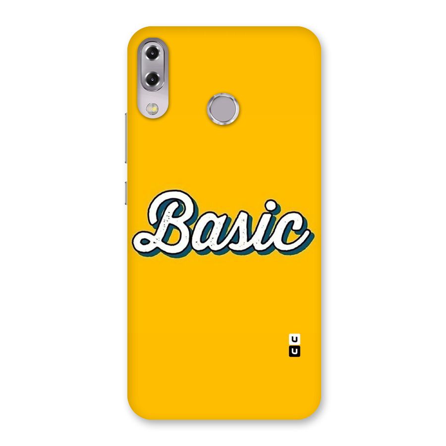 Basic Yellow Back Case for Zenfone 5Z