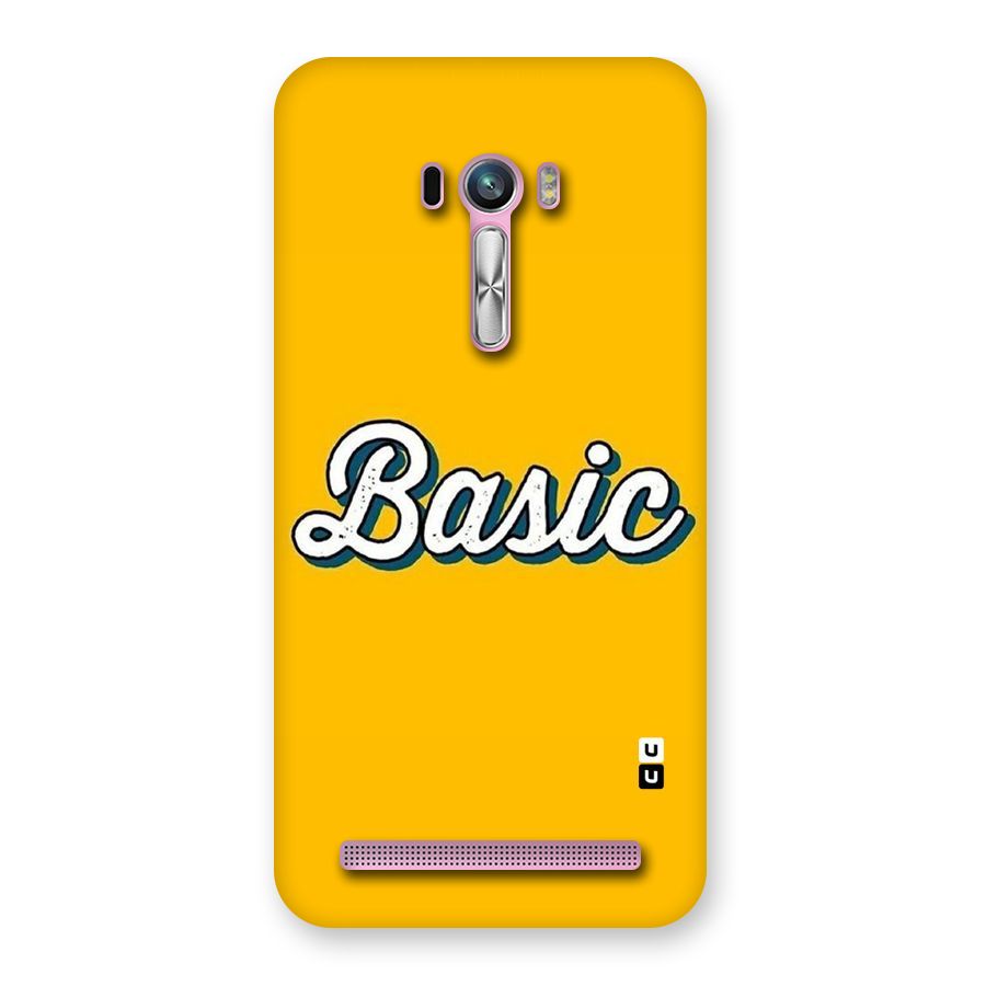 Basic Yellow Back Case for Zenfone Selfie