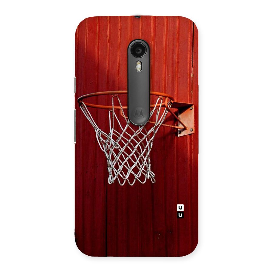 Basket Red Back Case for Moto G3