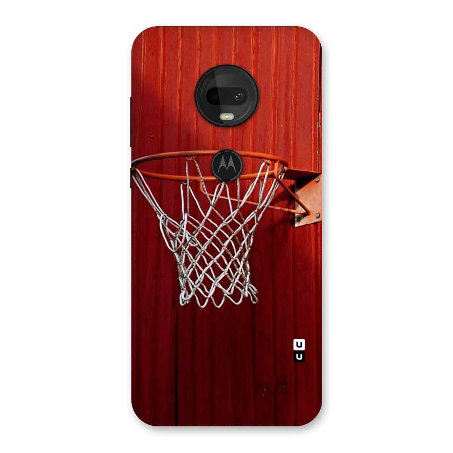 Basket Red Back Case for Moto G7