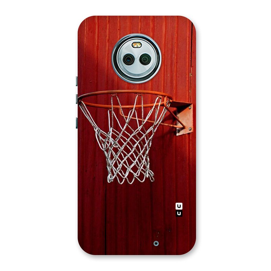 Basket Red Back Case for Moto X4