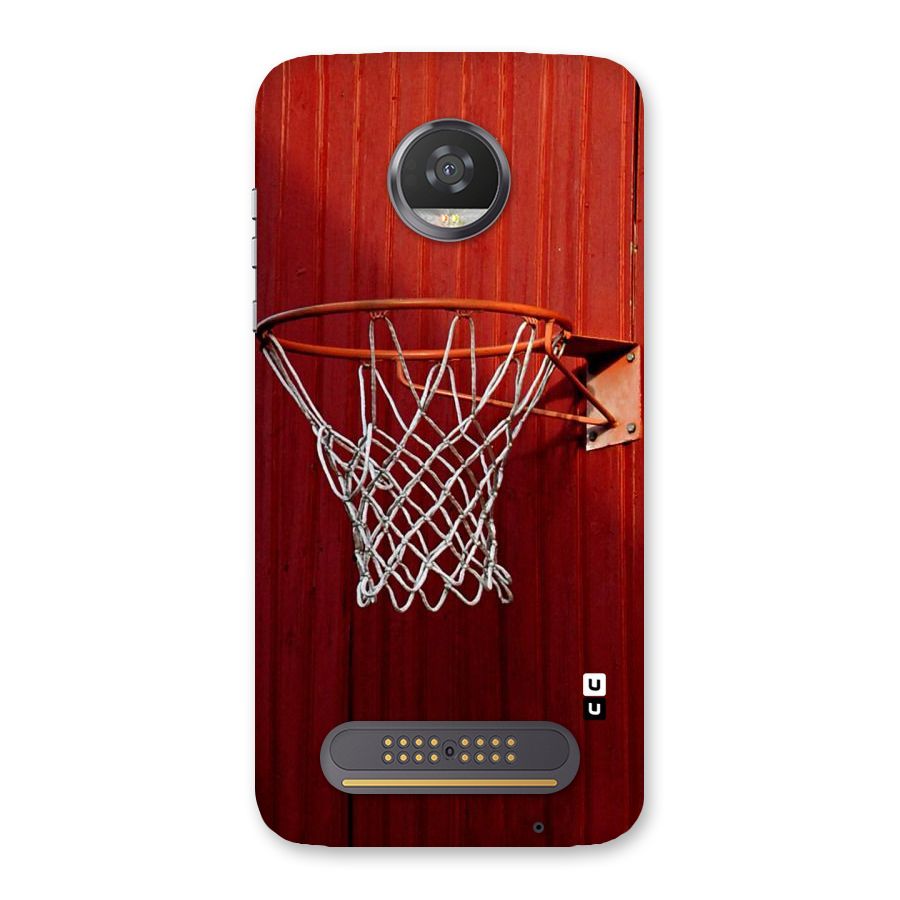 Basket Red Back Case for Moto Z2 Play