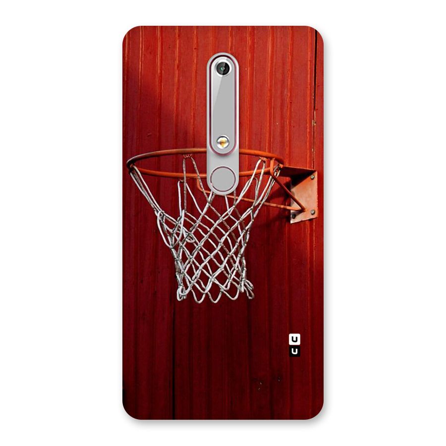 Basket Red Back Case for Nokia 6.1