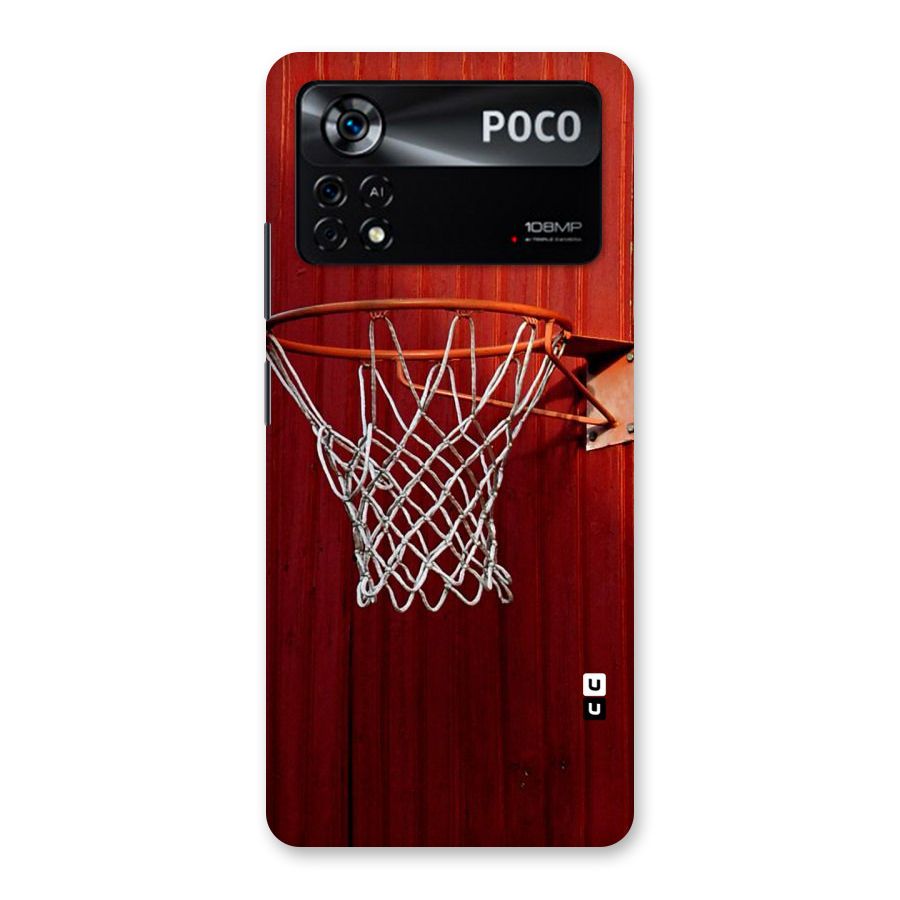 Basket Red Back Case for Poco X4 Pro 5G