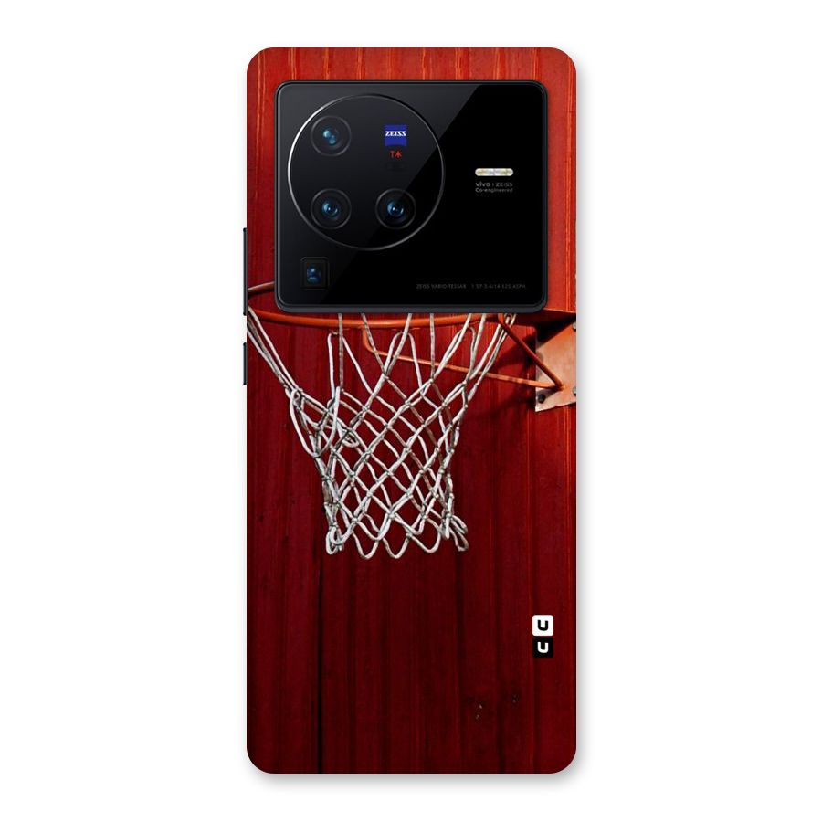Basket Red Back Case for Vivo X80 Pro