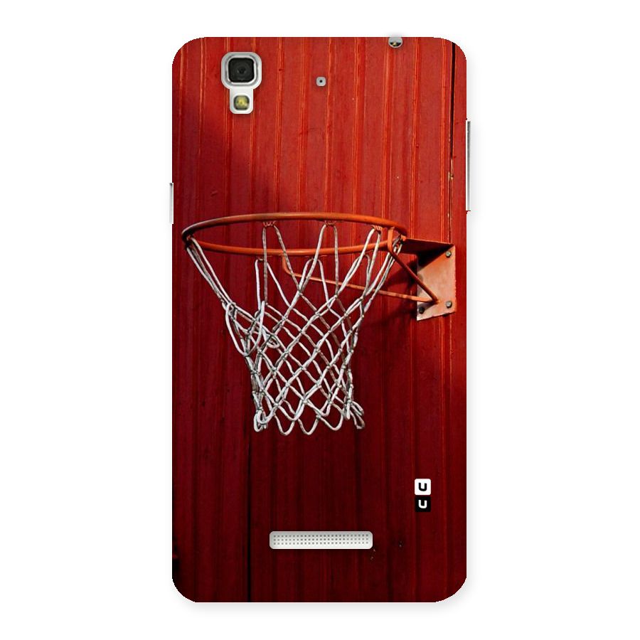 Basket Red Back Case for YU Yureka Plus