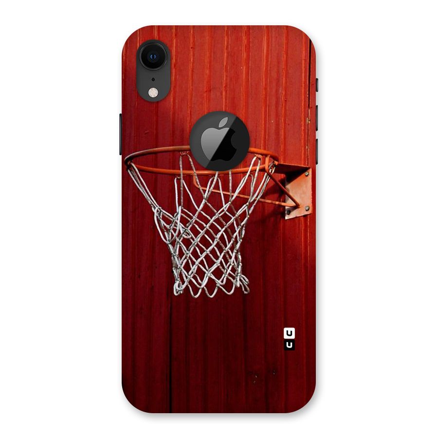 Basket Red Back Case for iPhone XR Logo Cut
