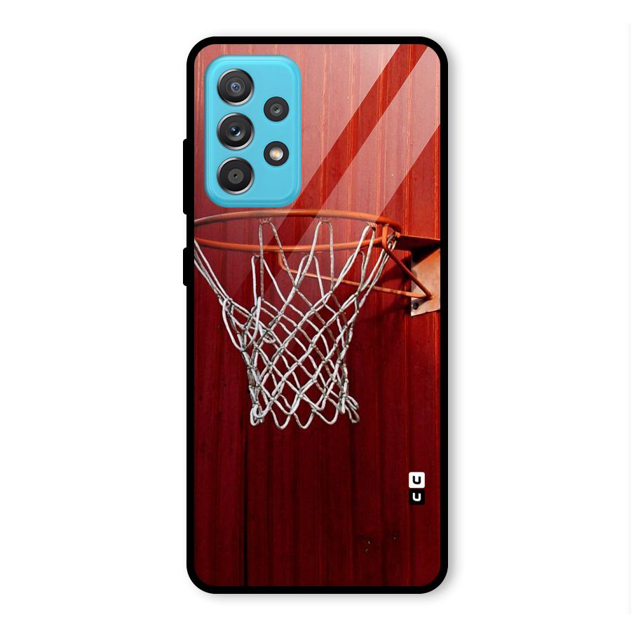 Basket Red Glass Back Case for Galaxy A52