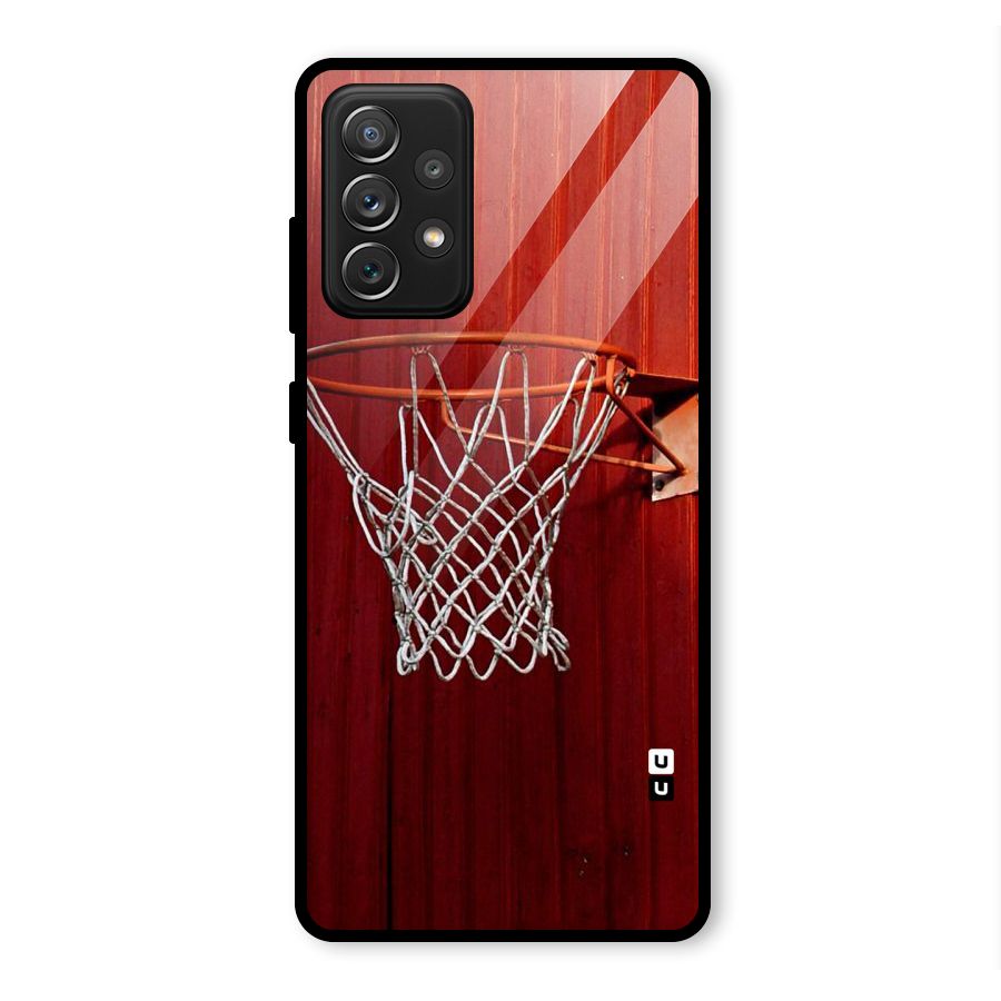 Basket Red Glass Back Case for Galaxy A72