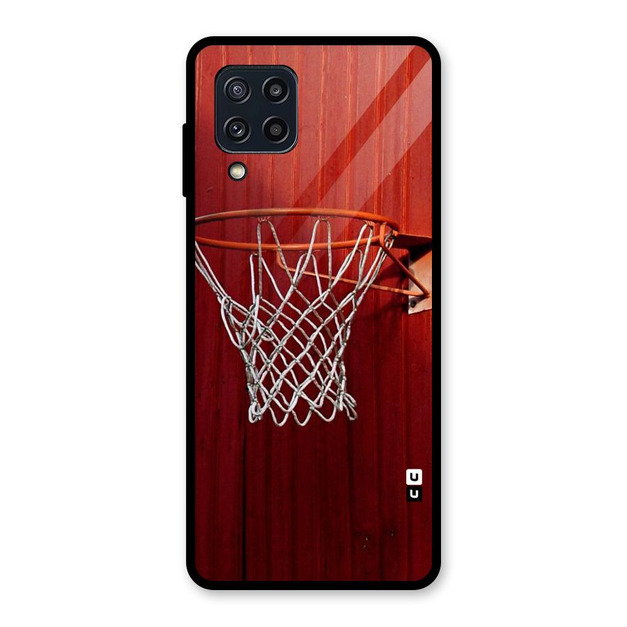 Basket Red Glass Back Case for Galaxy M32