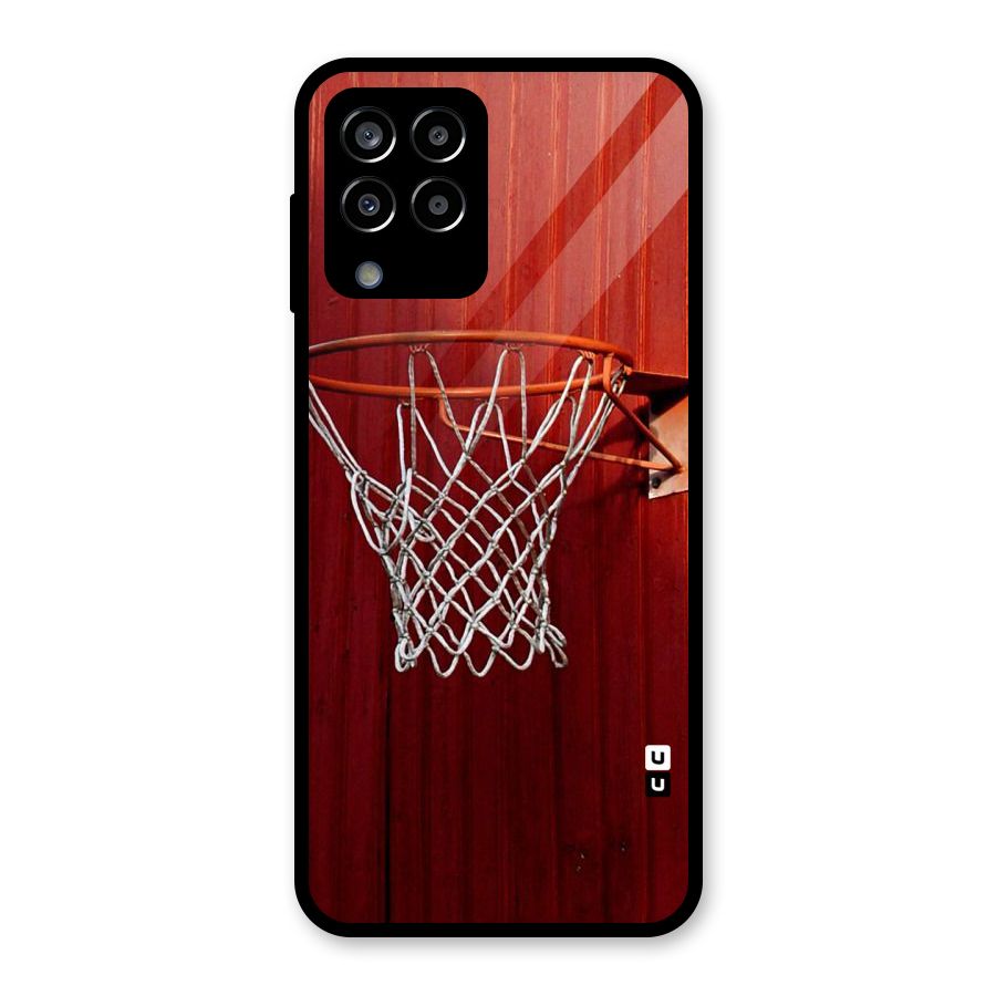 Basket Red Glass Back Case for Galaxy M33