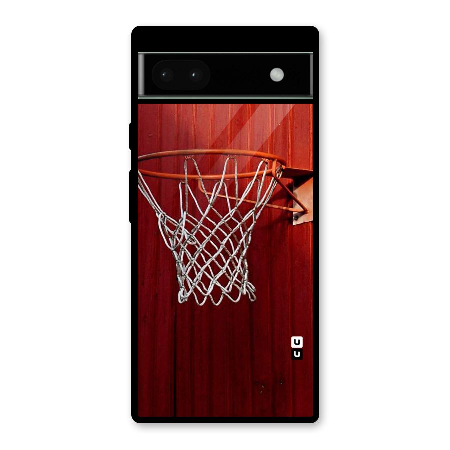 Basket Red Glass Back Case for Google Pixel 6a