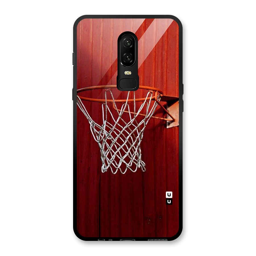 Basket Red Glass Back Case for OnePlus 6